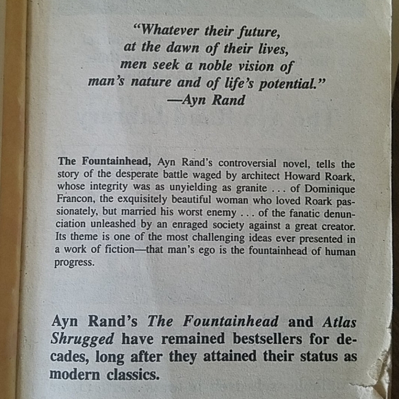 Atlas Shrugged & The Fountainhead by Ayn Rand - Picture 5 of 8
